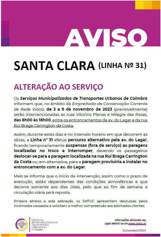 Serviços - Santa Clara